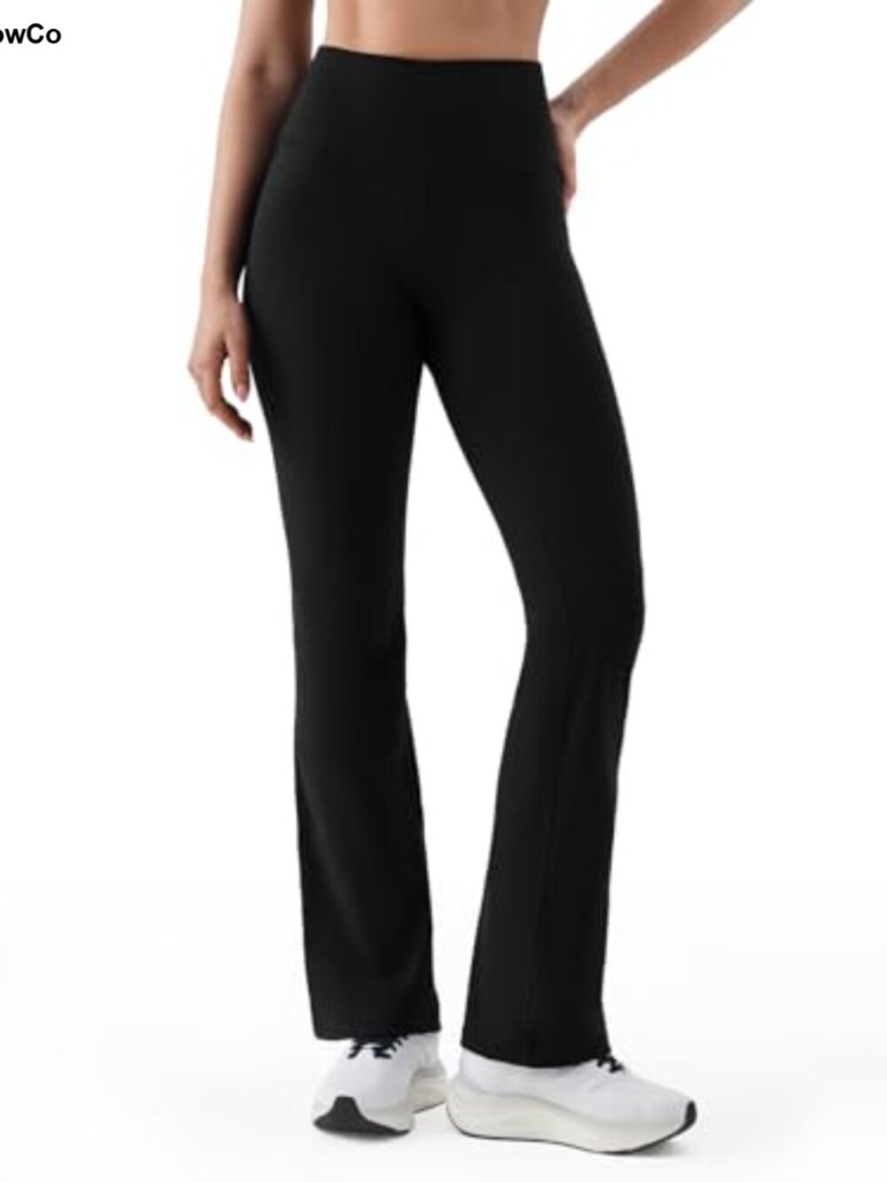 K-Swiss Women's Flare Leggings High Waist Yoga Pants with Pocket